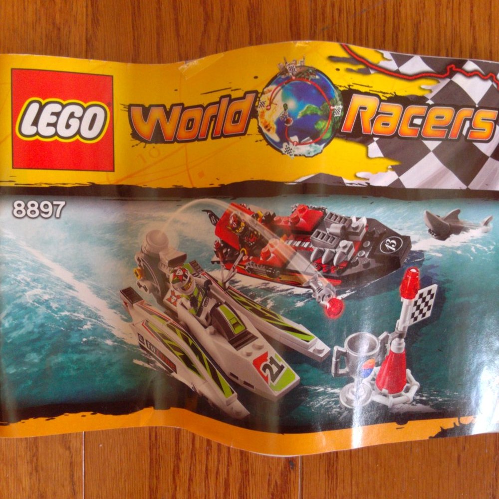LEGO:8897 World Racers Jagged Jaws Reef - Picture 9 of 10